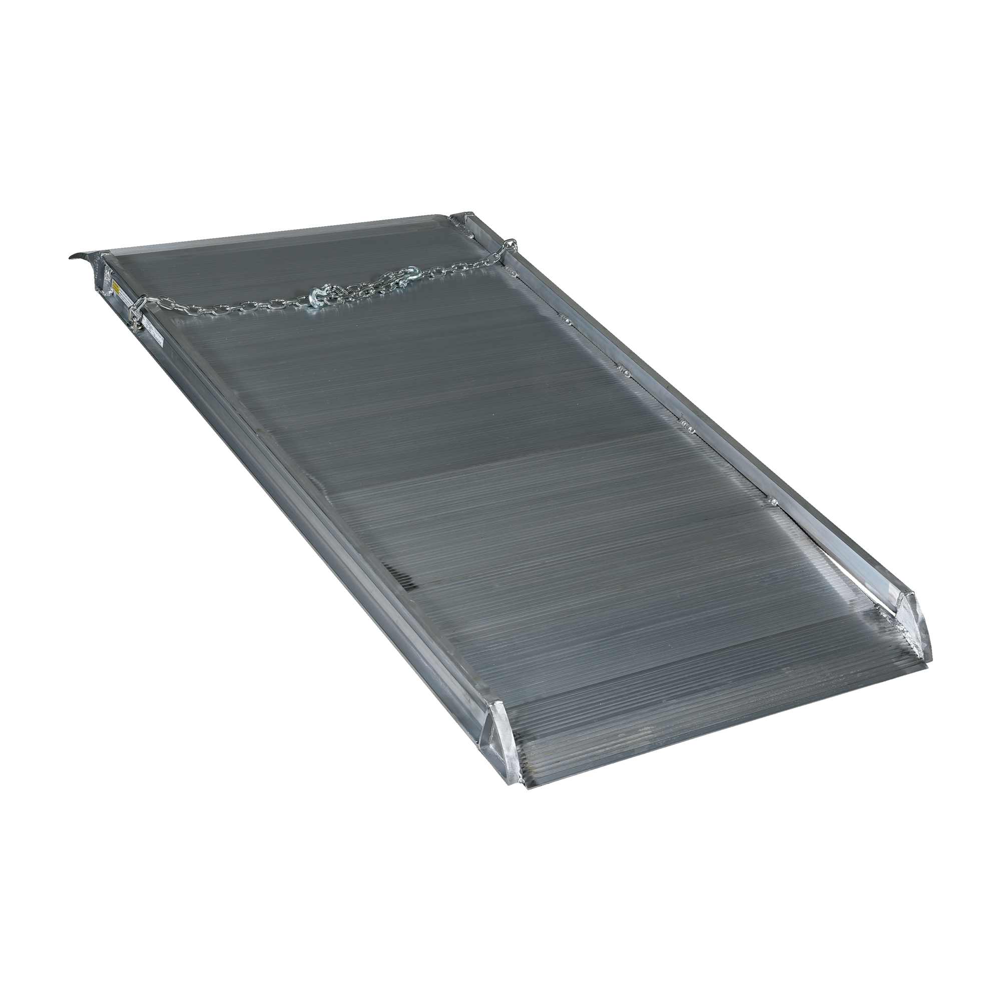 Vestil Aluminum Walk Ramp - 48in., 3000-Lb. Capacity, Non-Skid Tread, Model# AWR-38-4A